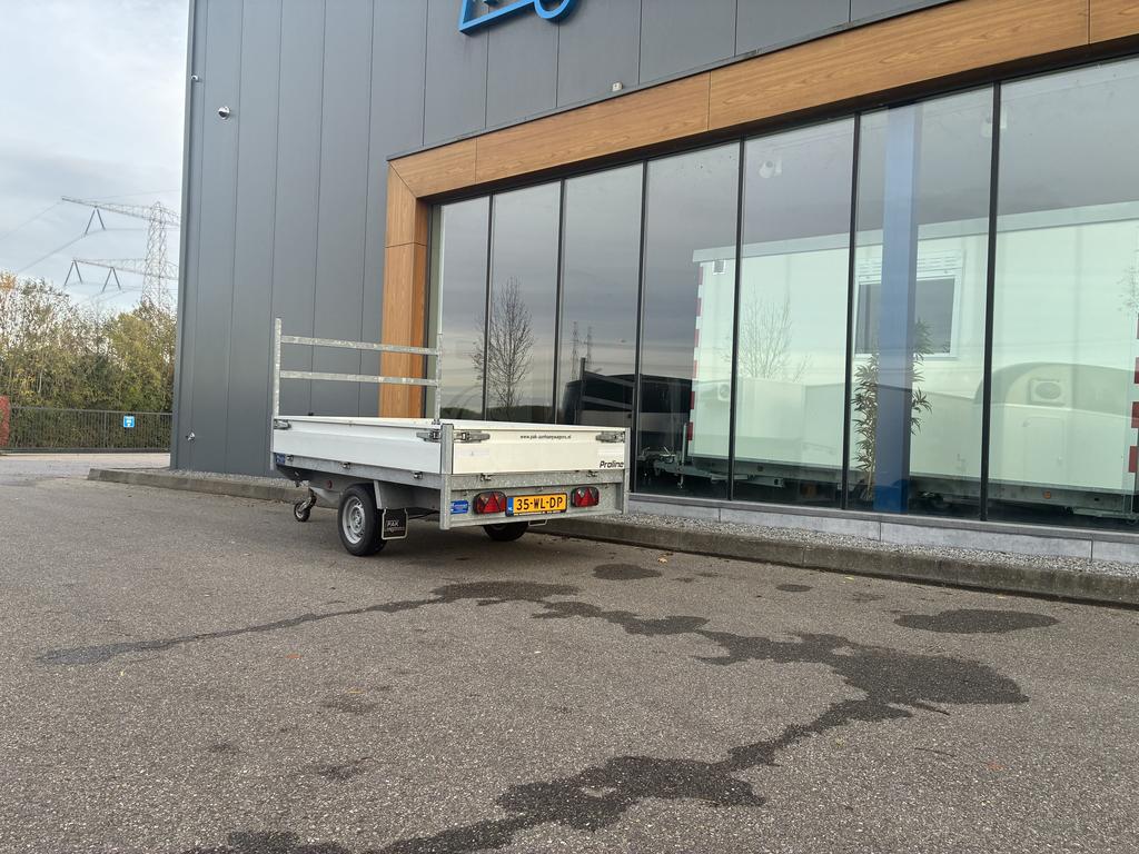 Tweedehands Proline Plateau 1 as geremd 250×130 1350kg 2015